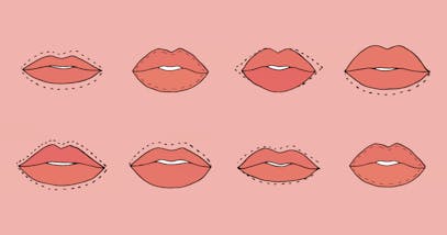 Correggi la forma delle labbra con queste linee guida