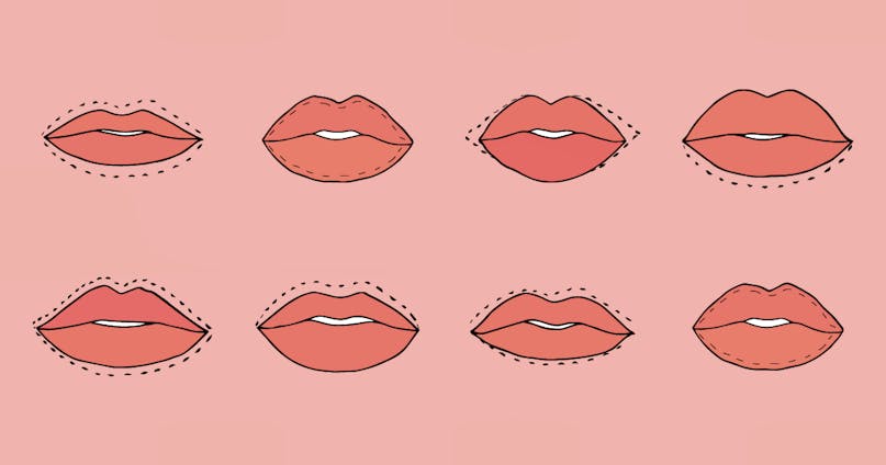 Correggi la forma delle labbra con queste linee guida