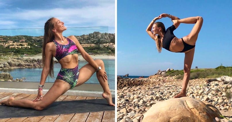 Intervista a Erika Matuskova: chi è la yoga trainer di Abiby sui social?