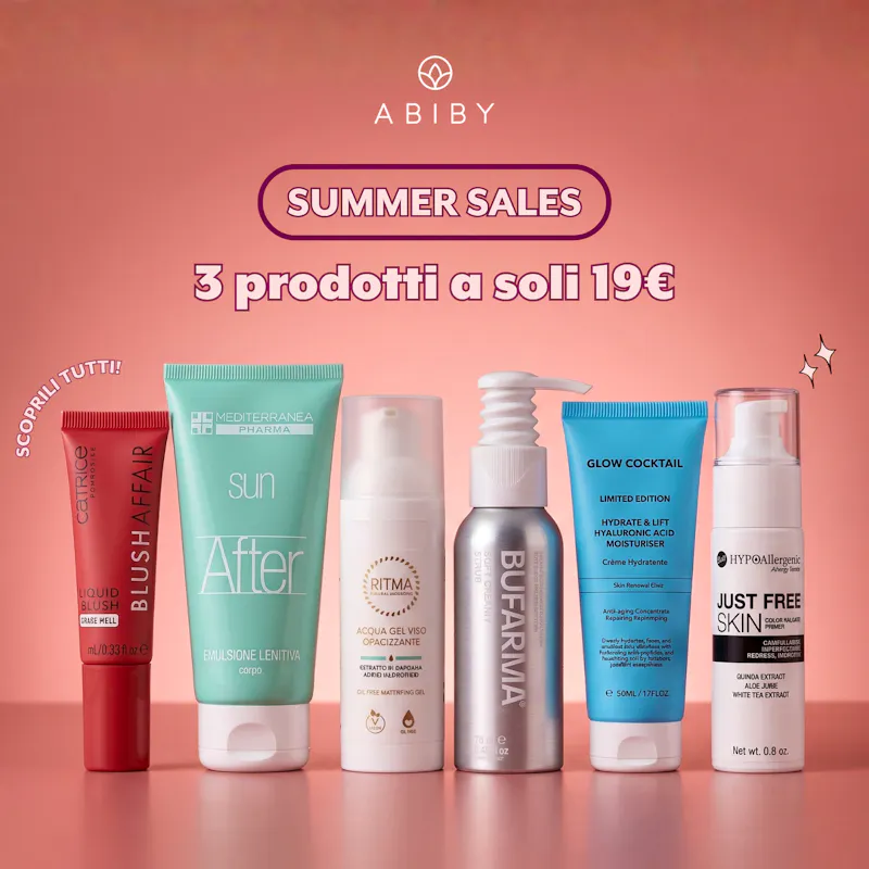 Abiby - 🆕 Summer Sales: 3x 19€!